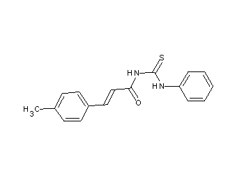 N-(anilinocarbonothioyl)-3-(4-methylphenyl)acrylamide