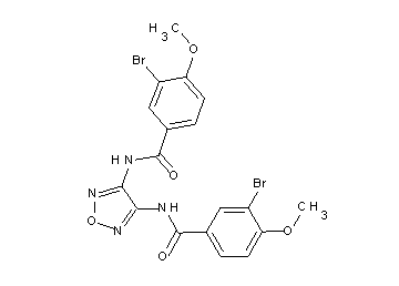N,N'-1,2,5-oxadiazole-3,4-diylbis(3-bromo-4-methoxybenzamide)