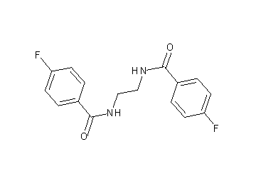 N,N'-1,2-ethanediylbis(4-fluorobenzamide)