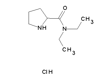 N,N-diethylprolinamide hydrochloride