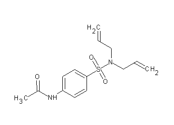 N-{4-[(diallylamino)sulfonyl]phenyl}acetamide