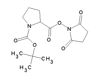 2,5-dioxo-1-pyrrolidinyl 1-(tert-butoxycarbonyl)prolinate - Click Image to Close