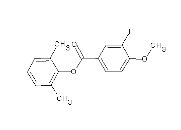 2,6-dimethylphenyl 3-iodo-4-methoxybenzoate