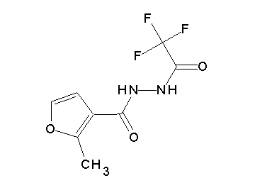 2-methyl-N'-(trifluoroacetyl)-3-furohydrazide
