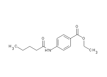 ethyl 4-(pentanoylamino)benzoate