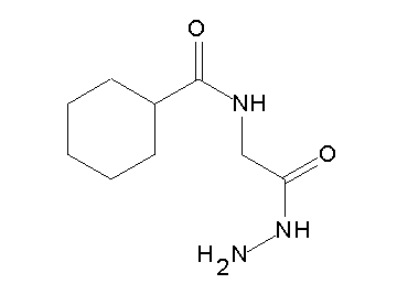 N-(2-hydrazino-2-oxoethyl)cyclohexanecarboxamide (non-preferred name)