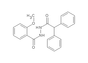 N'-(diphenylacetyl)-2-methoxybenzohydrazide