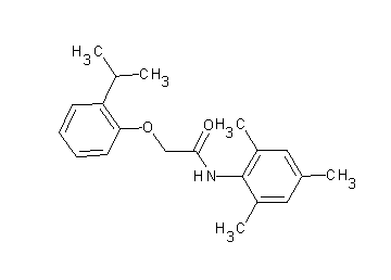 2-(2-isopropylphenoxy)-N-mesitylacetamide - Click Image to Close