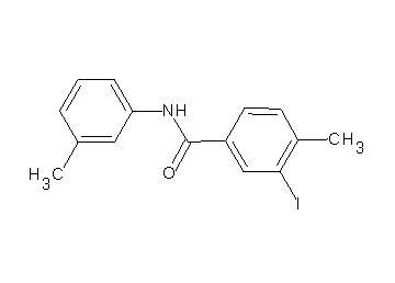 3-iodo-4-methyl-N-(3-methylphenyl)benzamide