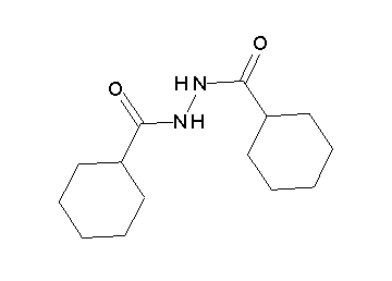 N'-(cyclohexylcarbonyl)cyclohexanecarbohydrazide (non-preferred name)