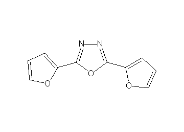 2,5-di-2-furyl-1,3,4-oxadiazole