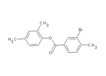 2,4-dimethylphenyl 3-bromo-4-methylbenzoate
