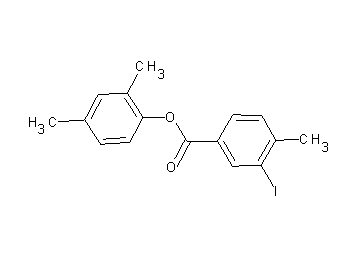 2,4-dimethylphenyl 3-iodo-4-methylbenzoate