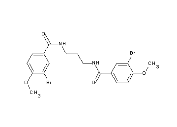 N,N'-1,3-propanediylbis(3-bromo-4-methoxybenzamide) - Click Image to Close