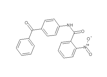 N-(4-benzoylphenyl)-2-nitrobenzamide