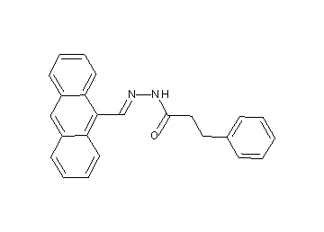 N'-(9-anthrylmethylene)-3-phenylpropanohydrazide