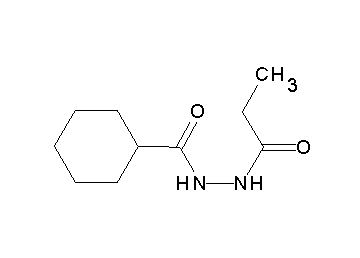 N'-propionylcyclohexanecarbohydrazide