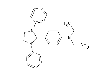 4-(1,3-diphenyl-2-imidazolidinyl)-N,N-diethylaniline