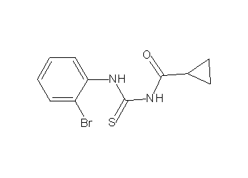 N-{[(2-bromophenyl)amino]carbonothioyl}cyclopropanecarboxamide