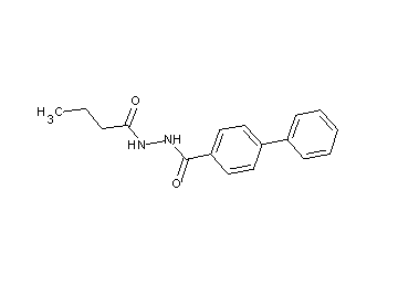 N'-butyryl-4-biphenylcarbohydrazide