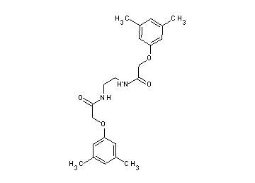 N,N'-1,2-ethanediylbis[2-(3,5-dimethylphenoxy)acetamide]
