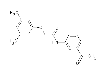N-(3-acetylphenyl)-2-(3,5-dimethylphenoxy)acetamide