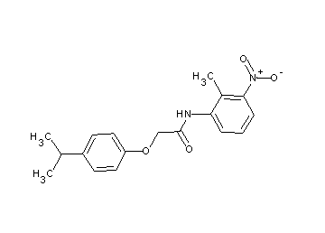 2-(4-isopropylphenoxy)-N-(2-methyl-3-nitrophenyl)acetamide