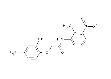 2-(2,4-dimethylphenoxy)-N-(2-methyl-3-nitrophenyl)acetamide - Click Image to Close