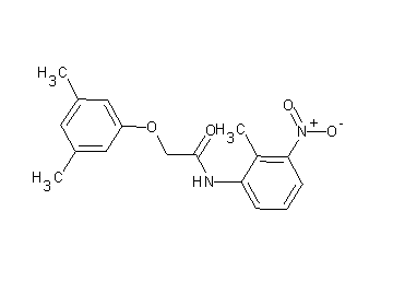 2-(3,5-dimethylphenoxy)-N-(2-methyl-3-nitrophenyl)acetamide