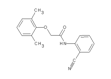 N-(2-cyanophenyl)-2-(2,6-dimethylphenoxy)acetamide
