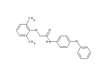 2-(2,6-dimethylphenoxy)-N-(4-phenoxyphenyl)acetamide