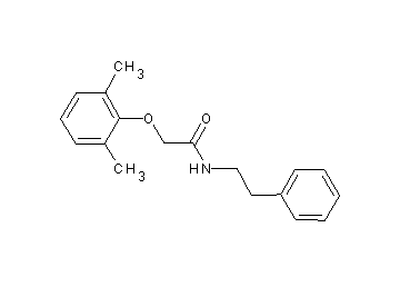2-(2,6-dimethylphenoxy)-N-(2-phenylethyl)acetamide