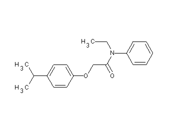 N-ethyl-2-(4-isopropylphenoxy)-N-phenylacetamide