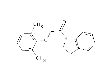 1-[(2,6-dimethylphenoxy)acetyl]indoline