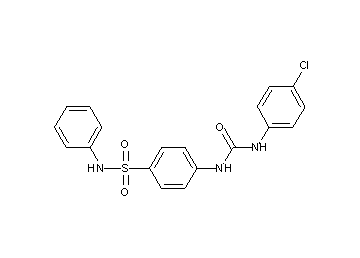 4-({[(4-chlorophenyl)amino]carbonyl}amino)-N-phenylbenzenesulfonamide