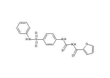 N-({[4-(anilinosulfonyl)phenyl]amino}carbonothioyl)-2-furamide