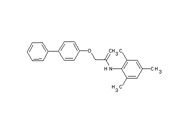 2-(4-biphenylyloxy)-N-mesitylacetamide