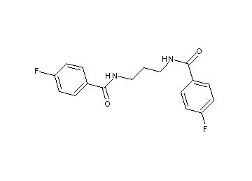 N,N'-1,3-propanediylbis(4-fluorobenzamide)