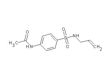 N-{4-[(allylamino)sulfonyl]phenyl}acetamide