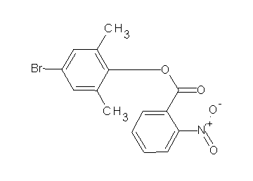 4-bromo-2,6-dimethylphenyl 2-nitrobenzoate