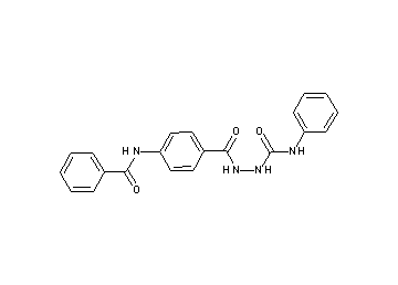 2-[4-(benzoylamino)benzoyl]-N-phenylhydrazinecarboxamide