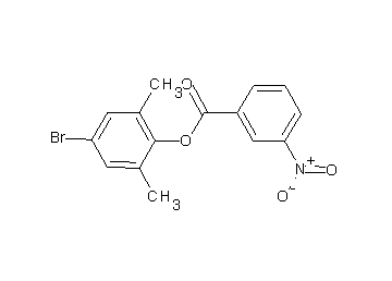 4-bromo-2,6-dimethylphenyl 3-nitrobenzoate