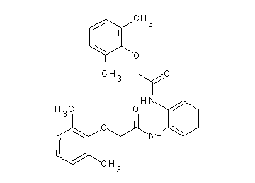 N,N'-1,2-phenylenebis[2-(2,6-dimethylphenoxy)acetamide]