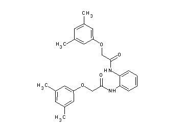 N,N'-1,2-phenylenebis[2-(3,5-dimethylphenoxy)acetamide]