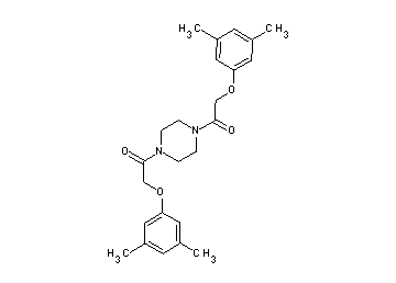 1,4-bis[(3,5-dimethylphenoxy)acetyl]piperazine