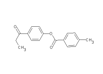 4-propionylphenyl 4-methylbenzoate