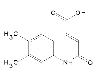 4-[(3,4-dimethylphenyl)amino]-4-oxo-2-butenoic acid