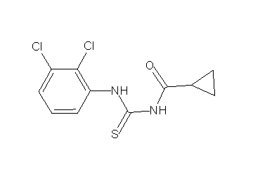 N-{[(2,3-dichlorophenyl)amino]carbonothioyl}cyclopropanecarboxamide