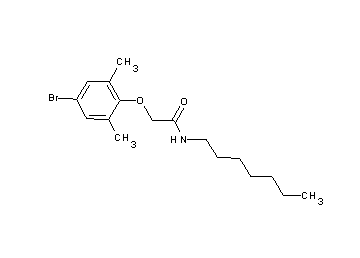 2-(4-bromo-2,6-dimethylphenoxy)-N-heptylacetamide