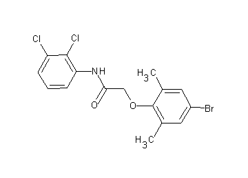 2-(4-bromo-2,6-dimethylphenoxy)-N-(2,3-dichlorophenyl)acetamide